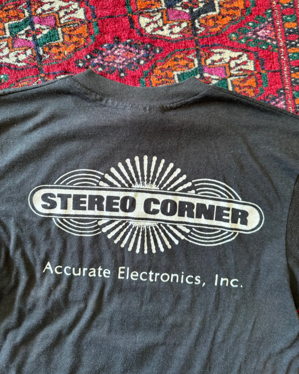 1980s Technical science of sound tee