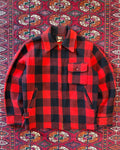 1950s/60s Woolrich Buffalo plaid hunting jacket