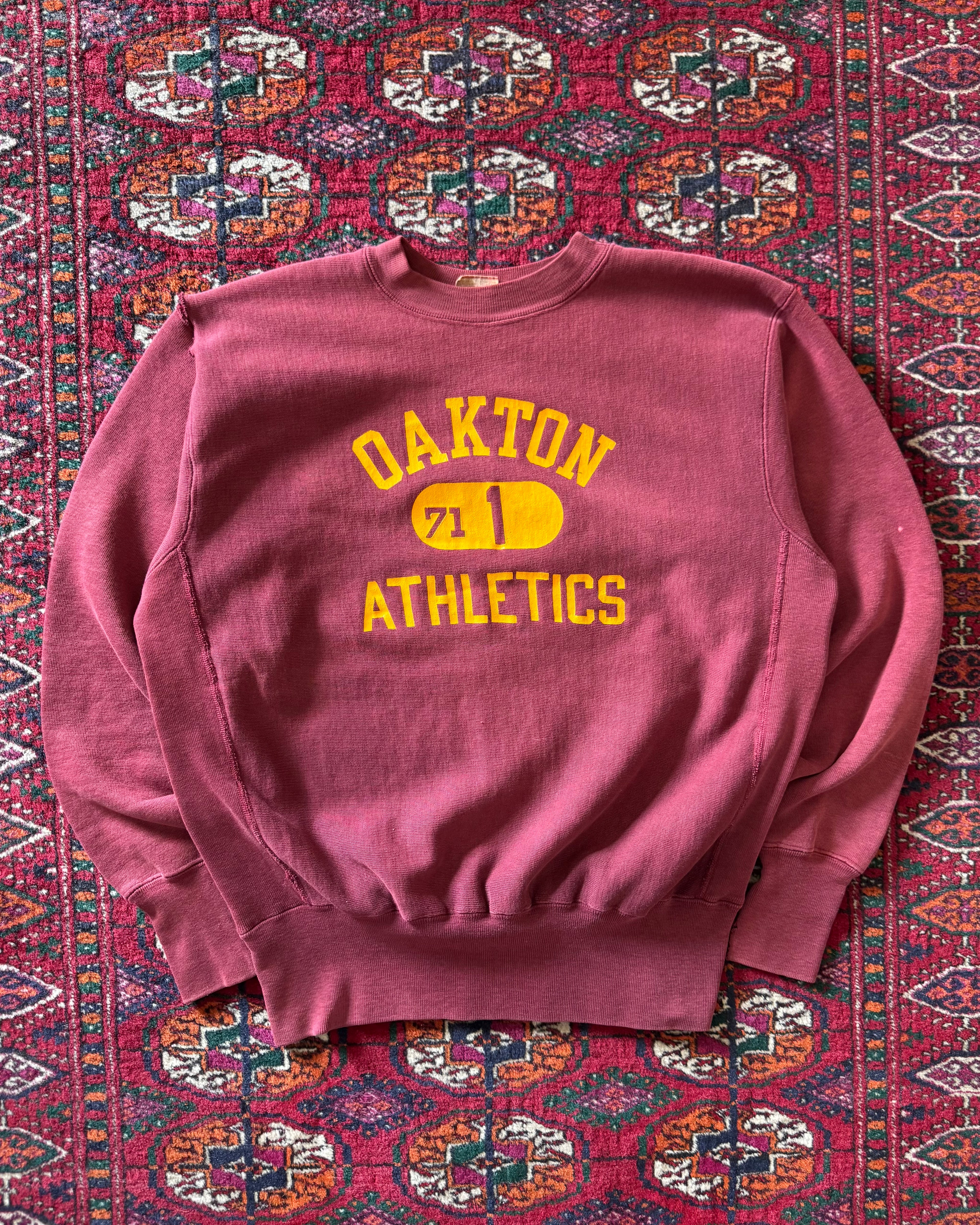 1970s Oakton Athletics champion reverse weave