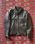 1960s leather racer jacket