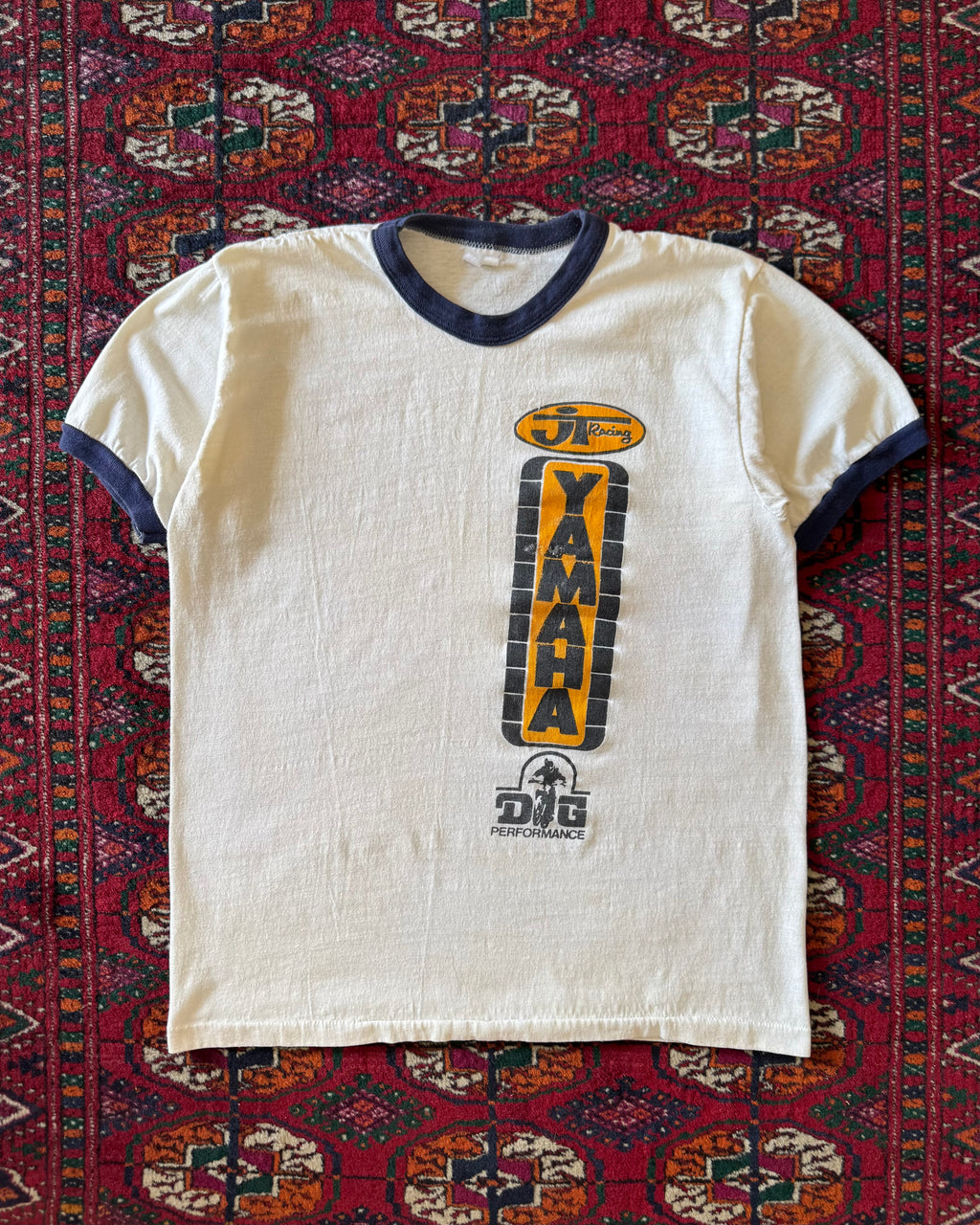 Vintage 1970s Yamaha racing ringer