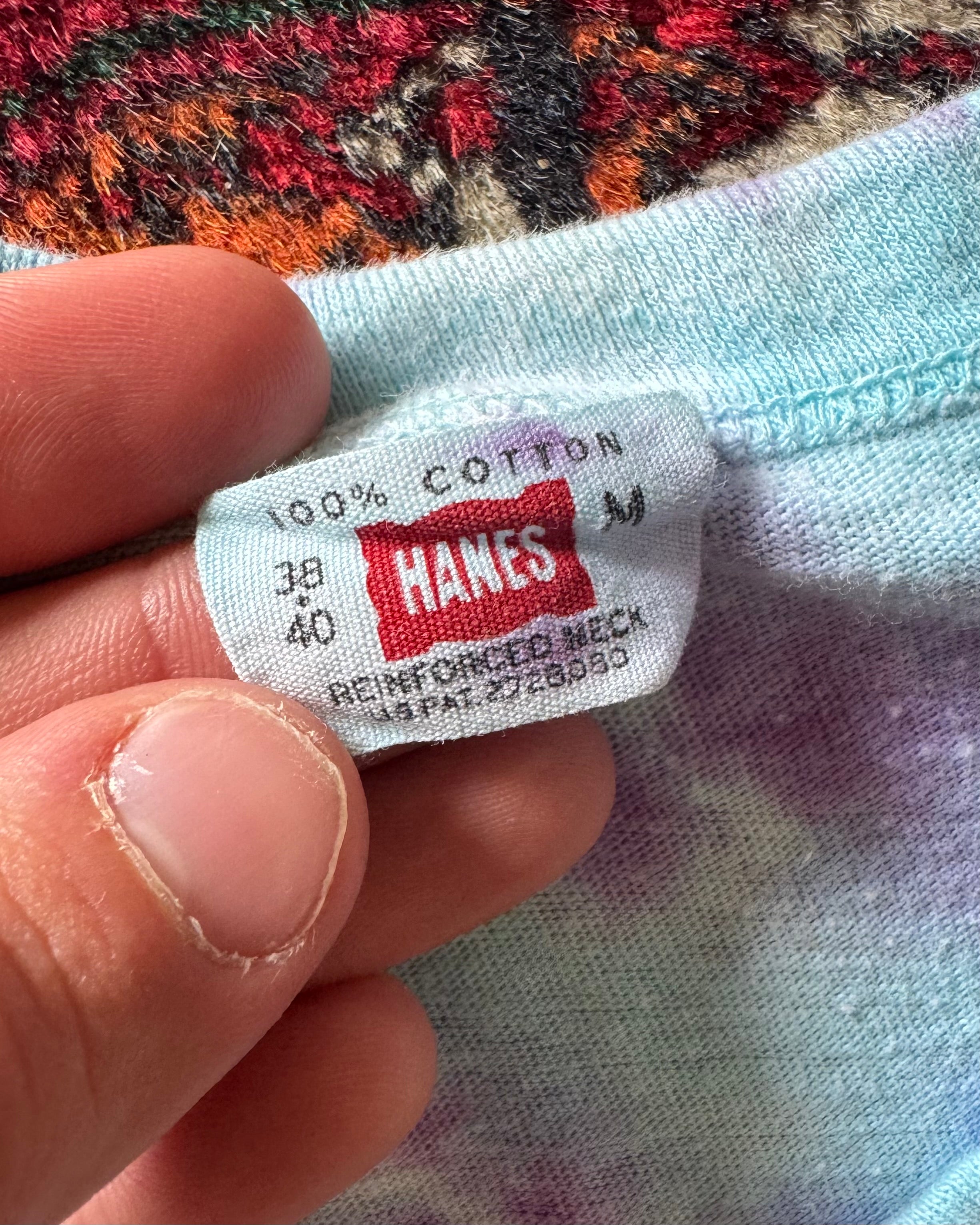 1960s tie-dye Hanes tee￼
