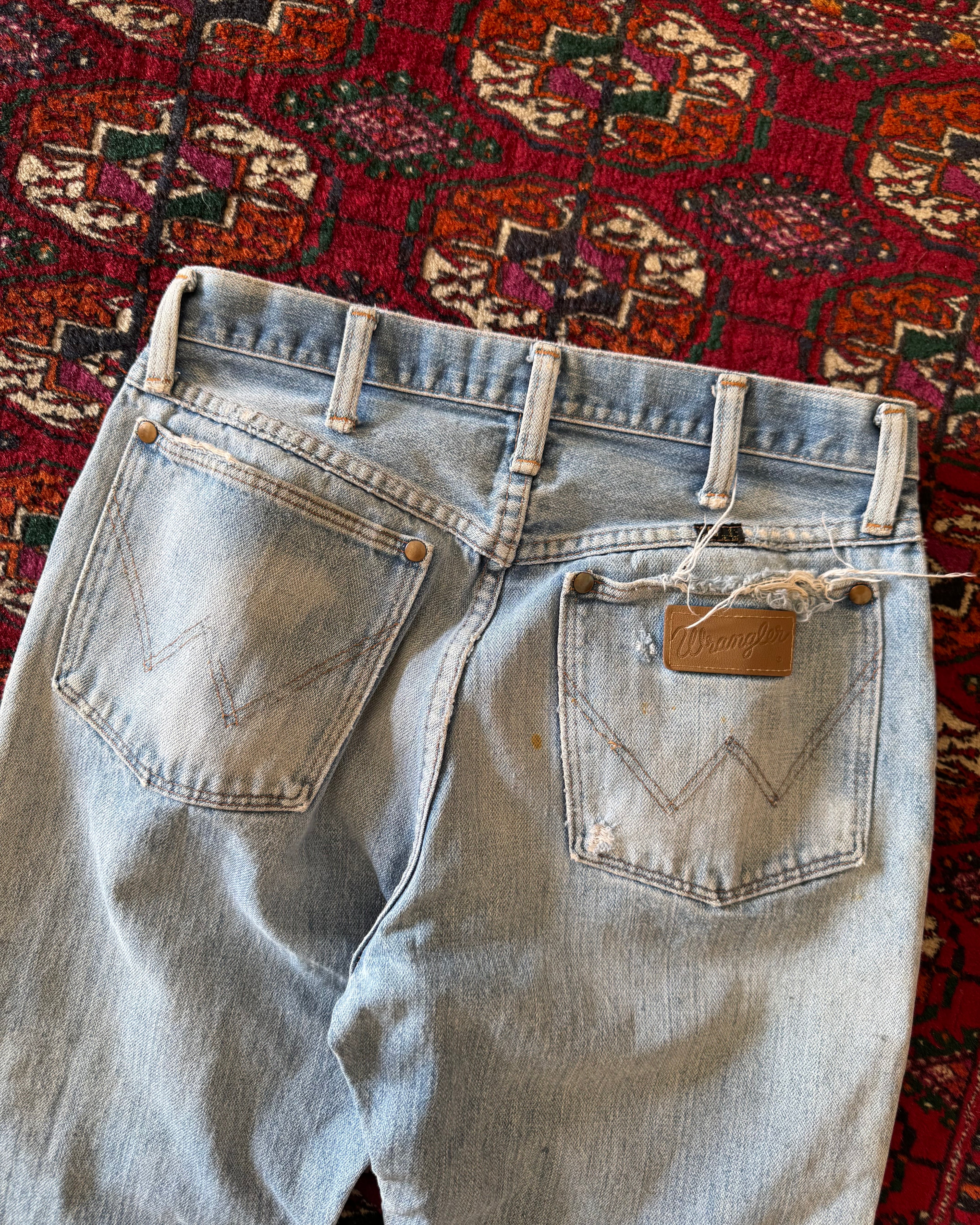 Vintage 1960s wrangler straight cut 13 MWZ ￼