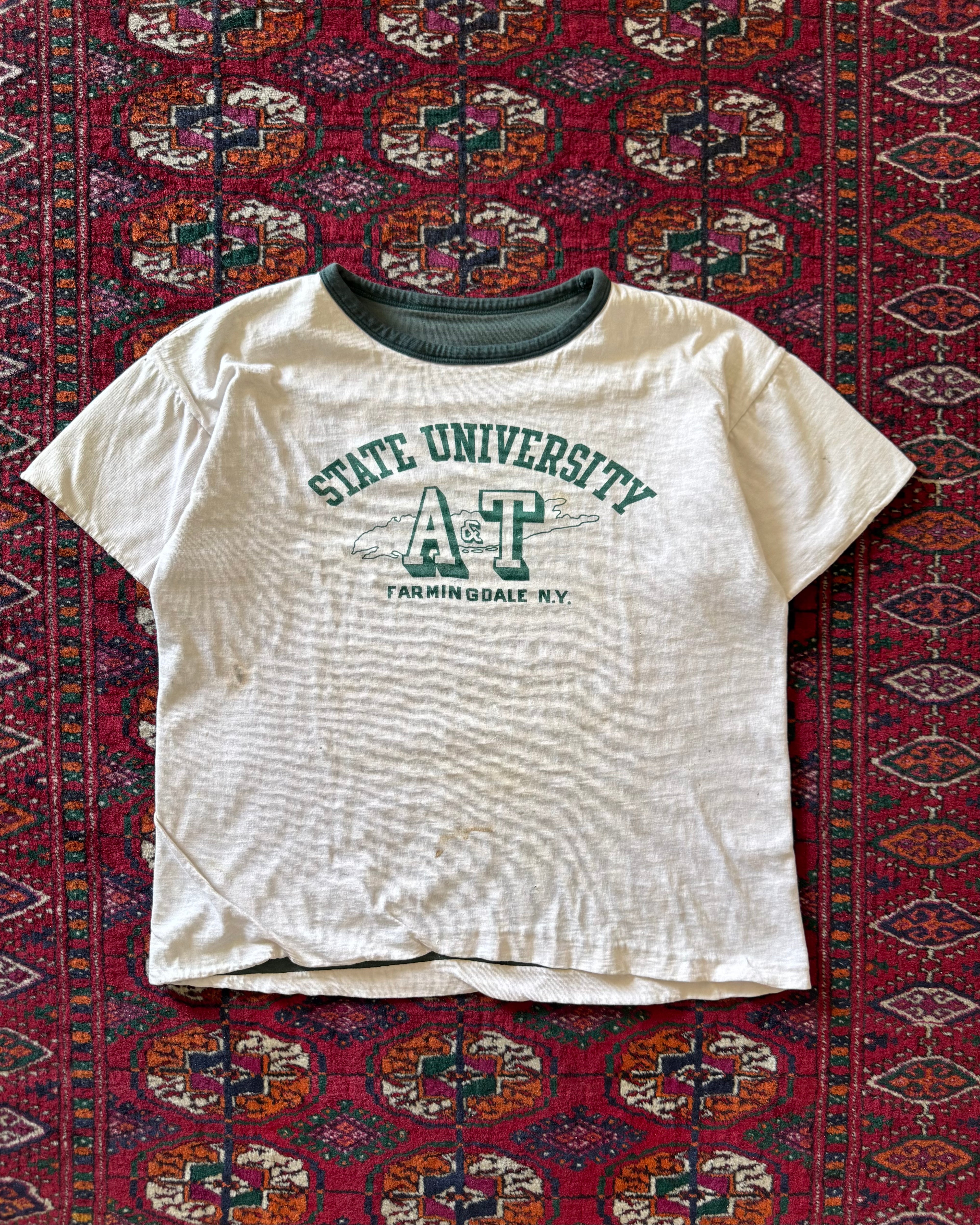 1970s double face A&T university tee