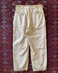 1950s distressed army khakis