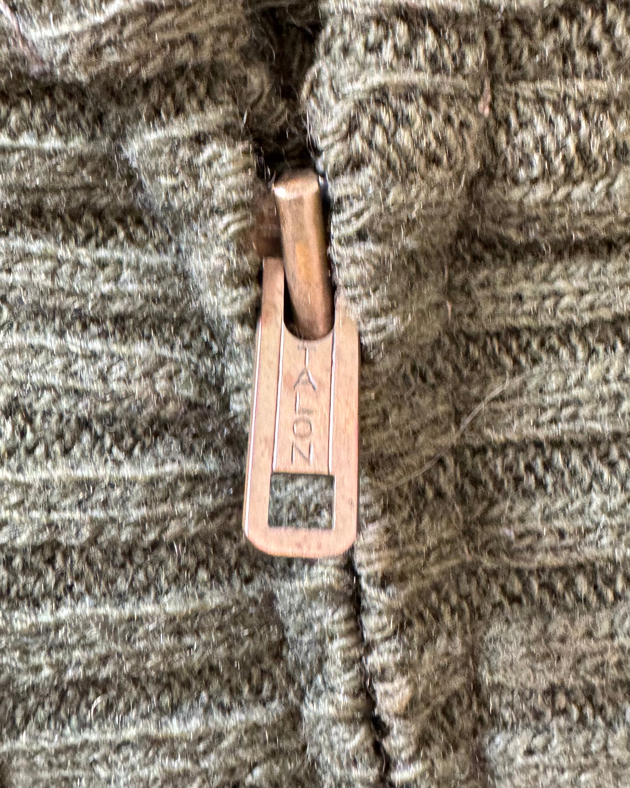 1950s Brent wool zip up sweater