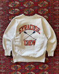1990s Syracuse rowing crew reverse weave two-tone sweatshirt