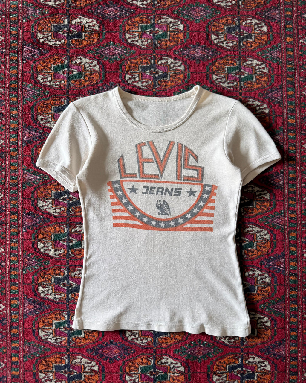 1960s/70s Levi’s jeans cuffed shirt￼