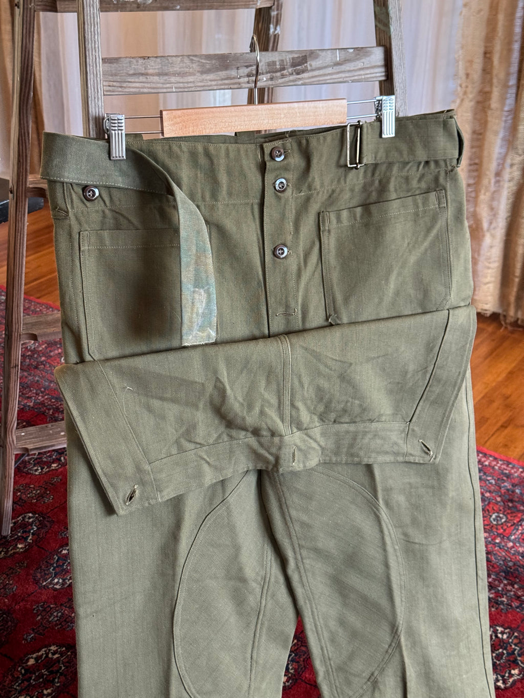 1960s French army motorcycle pants