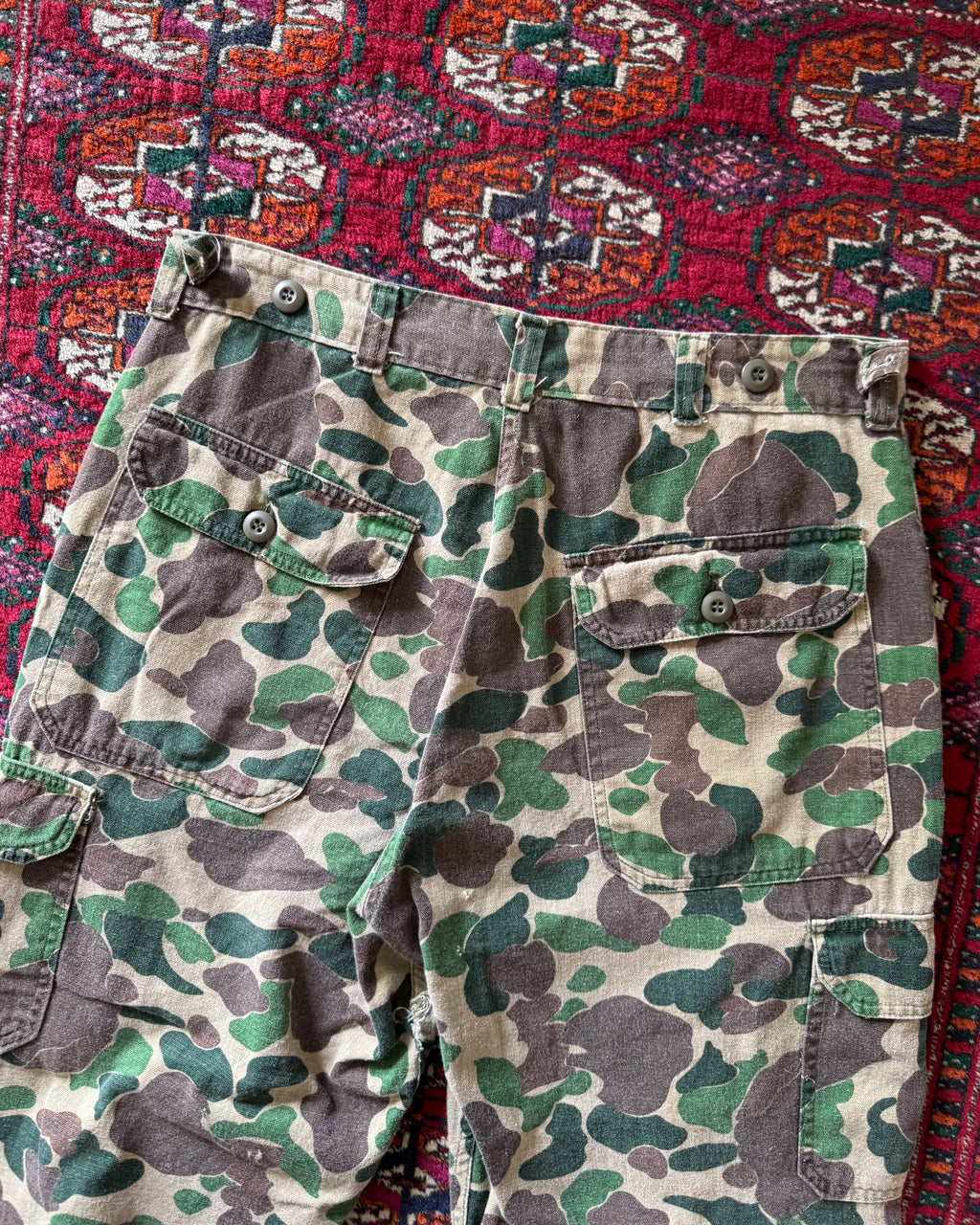 1970s frog camo fatigues