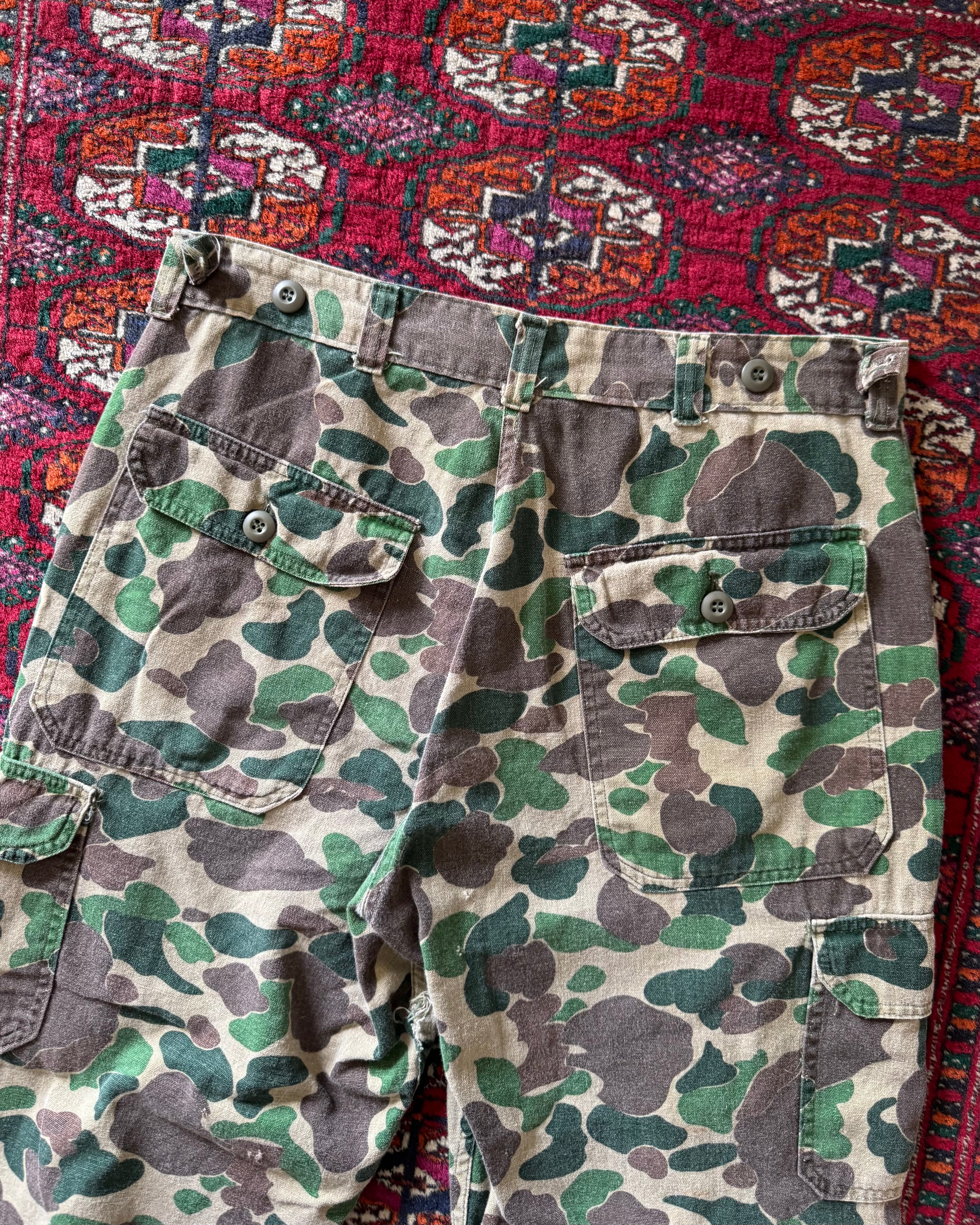 1970s frog camo fatigues