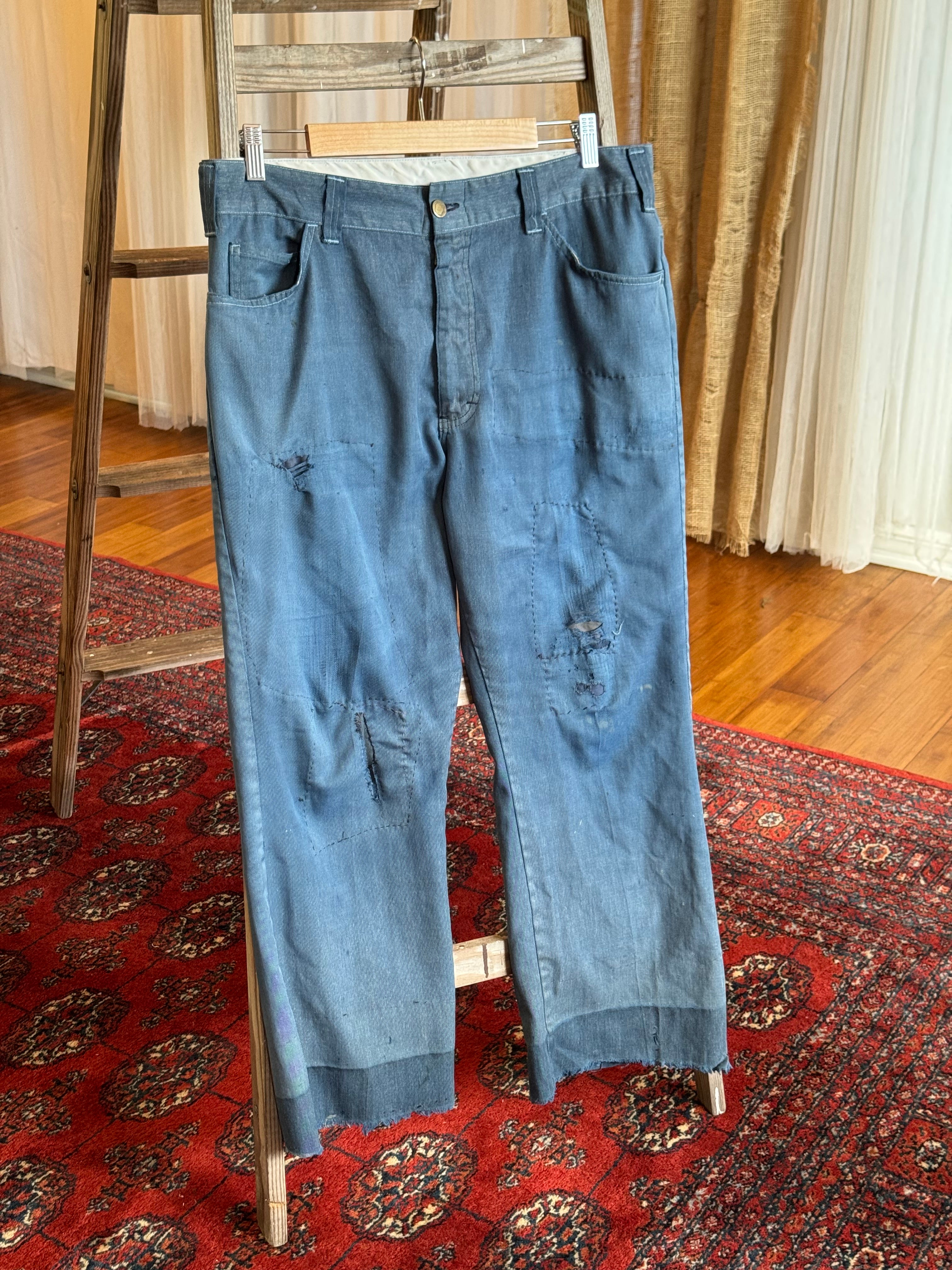 1960s big Smith farmhouse repaired work pants