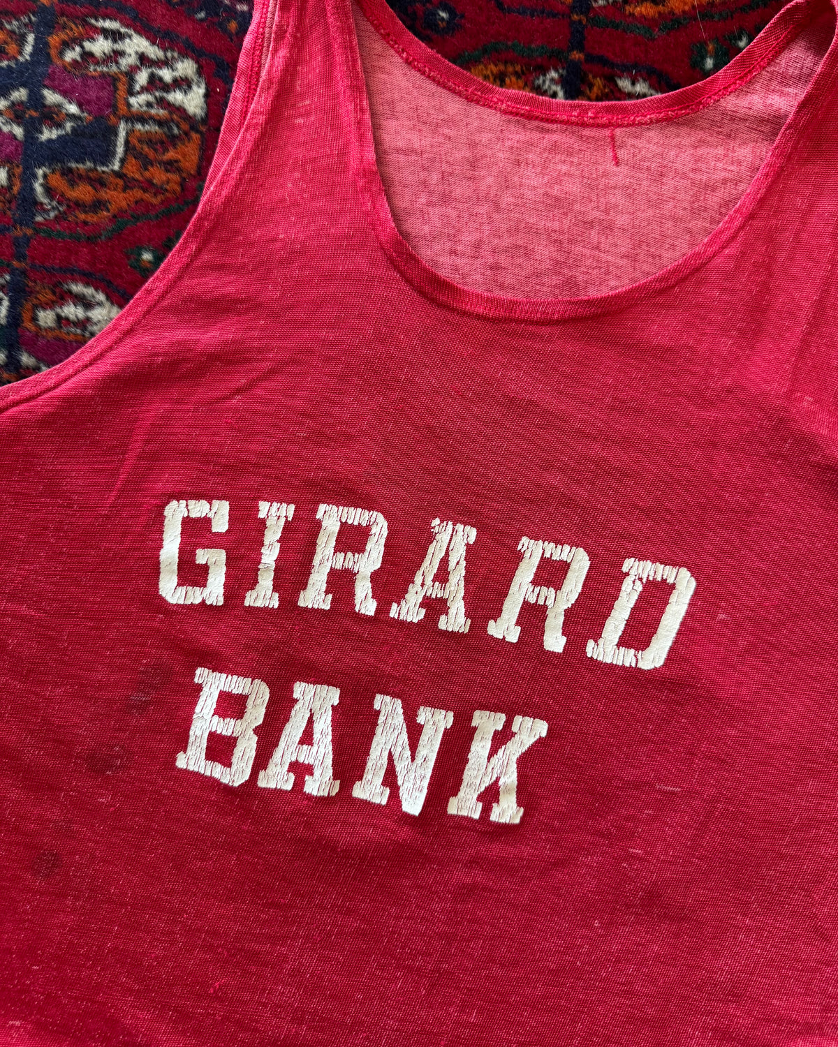 1960s Girard Bank Durene tank