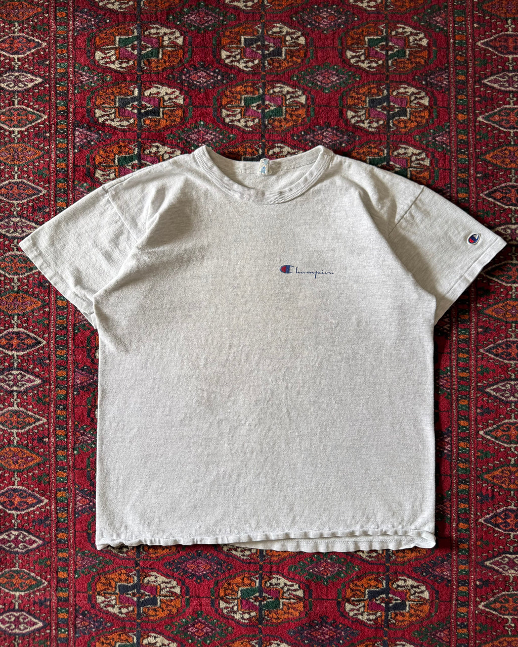 Vintage 1980s champion athletics faded T-shirt