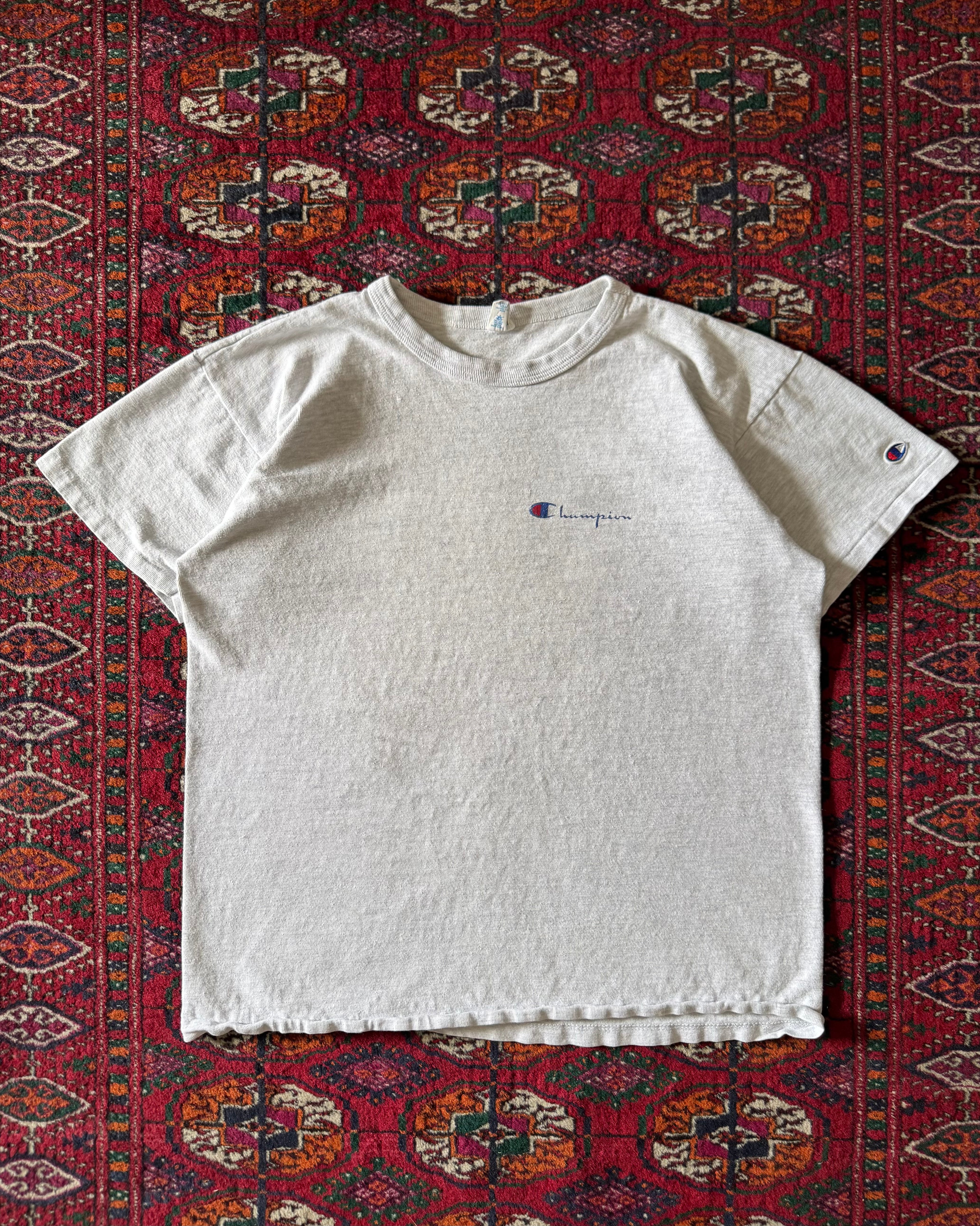 Vintage 1980s champion athletics faded T-shirt