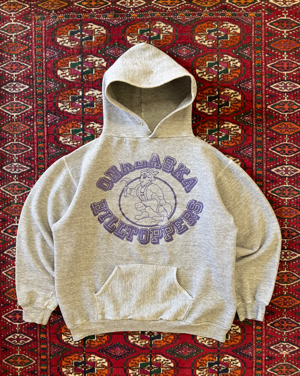 Vintage 1970s Russell athletic onalaska Hilltoppers hoodie