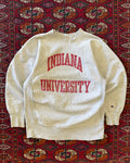 Vintage 1980s distress Indiana University Champion reverse weave ￼