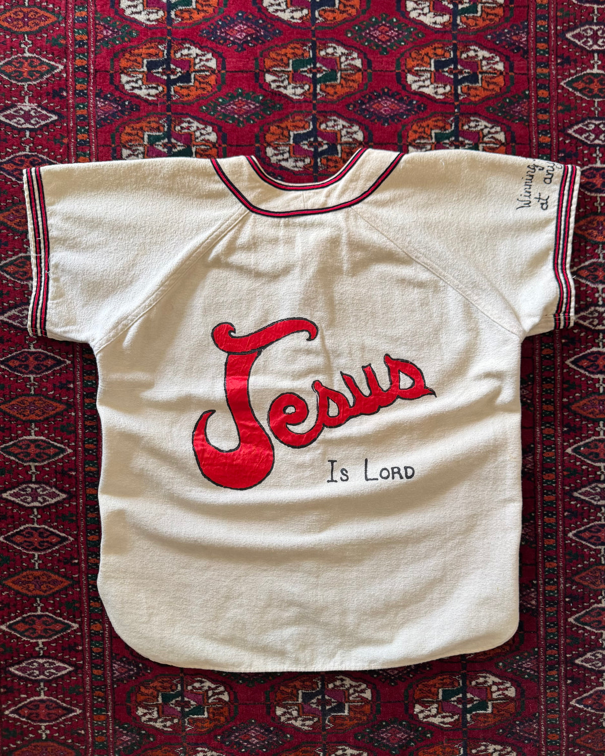 1940s Wilson’s Jesus Wool Jersey
