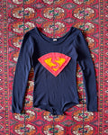 Vintage 1960s/70s homemade Supergirl leotard ￼