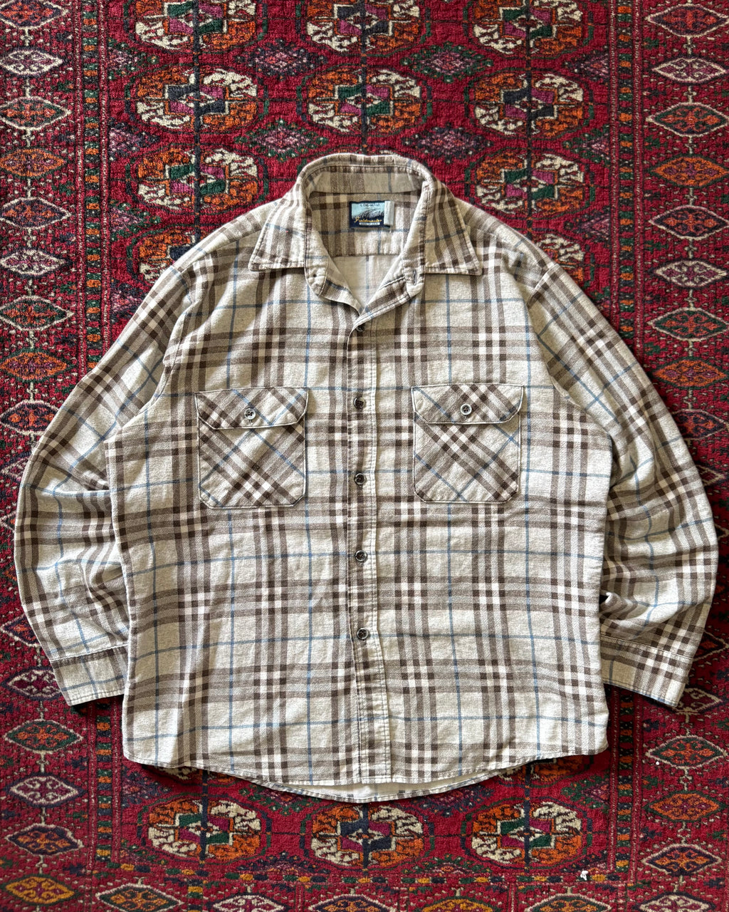1980s Fieldmaster perma-prest flannel