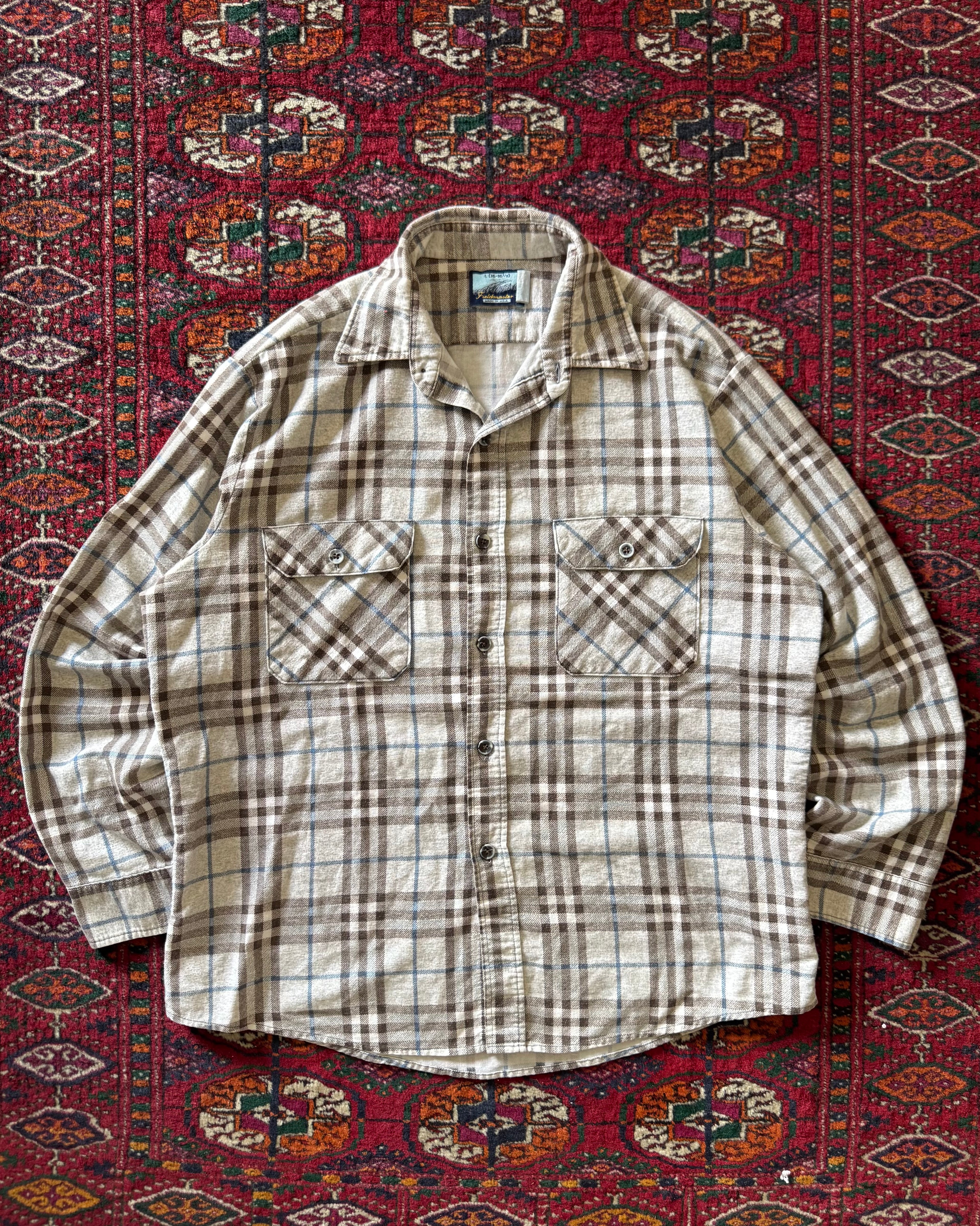 1980s Fieldmaster perma-prest flannel