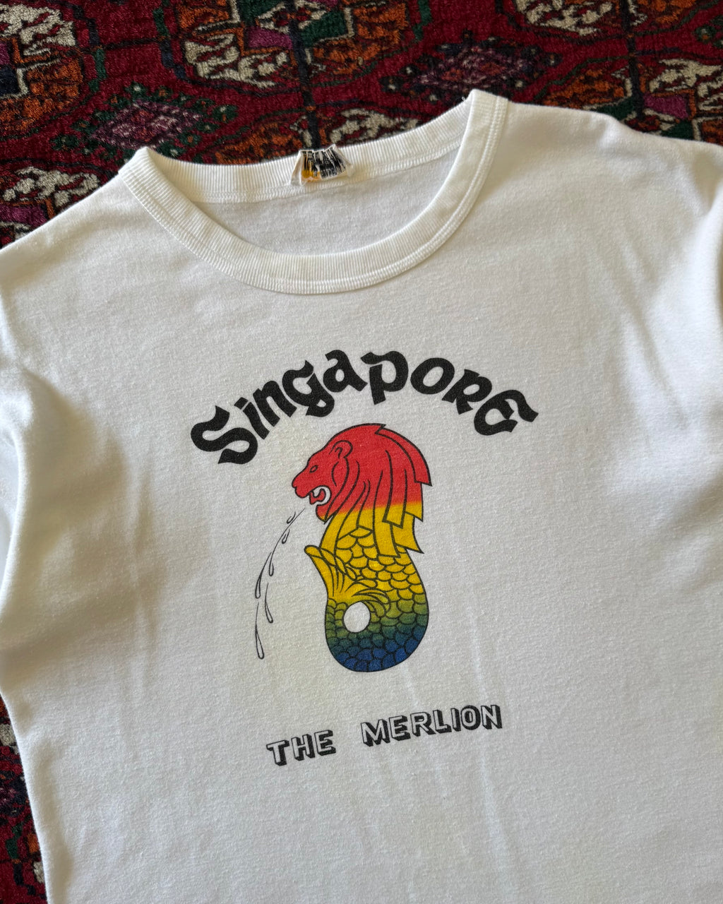 1970s Singapore ringer T-shirt ￼