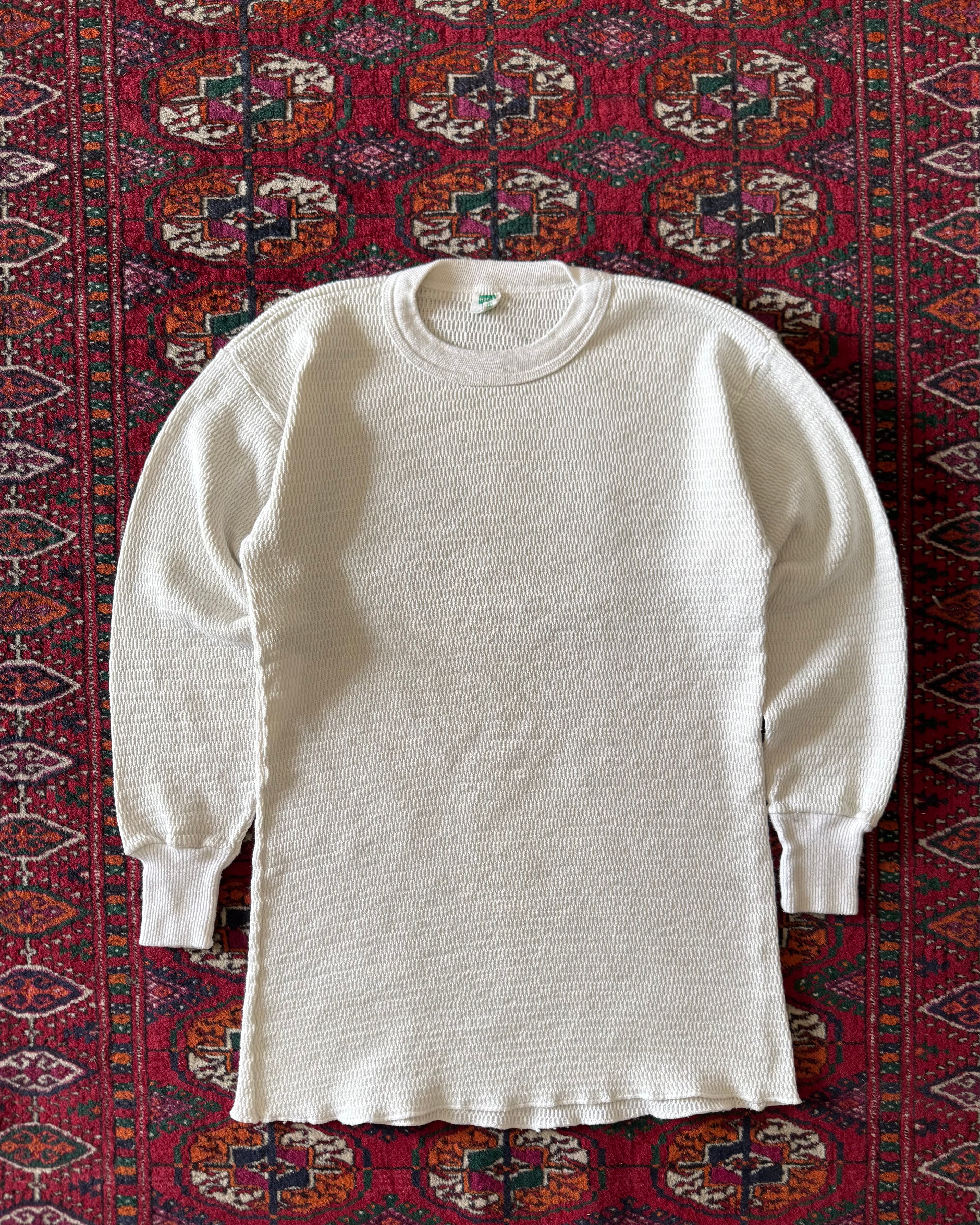 Vintage 1960s Hanes thermal undershirt ￼