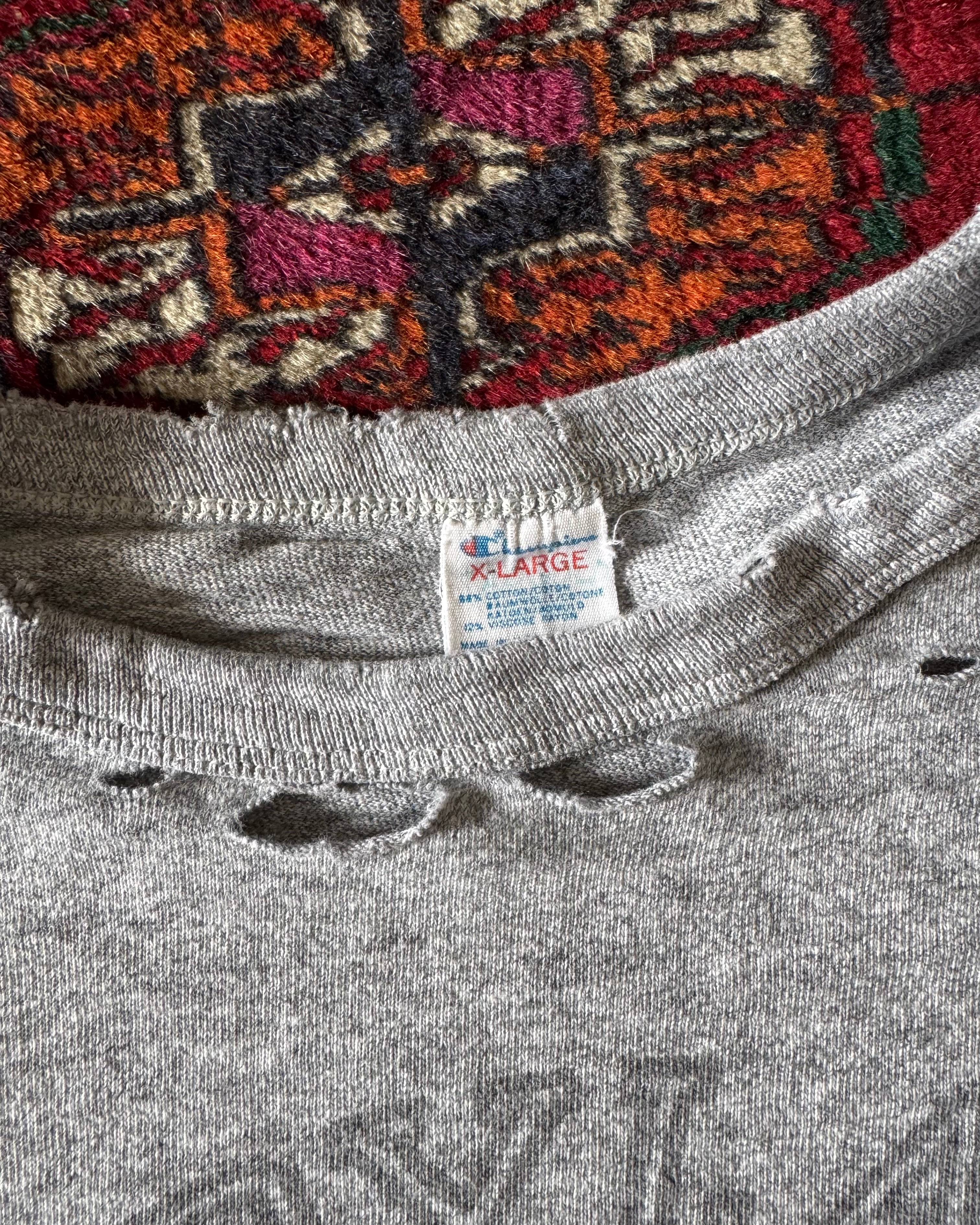 Vintage champion 1970s Maryland university distressed athletics T-shirt