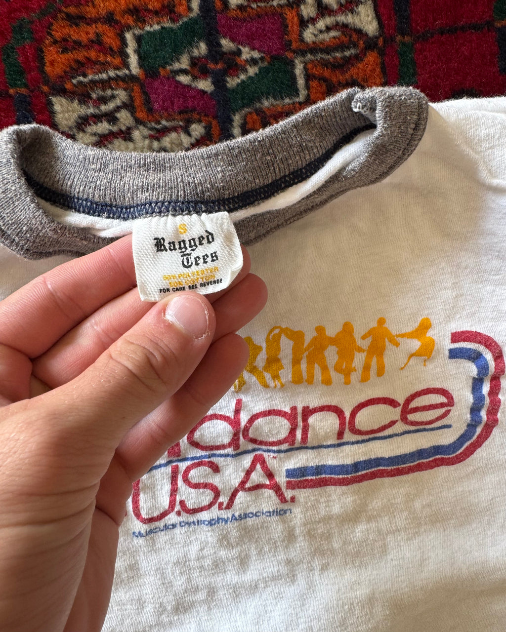 1980s Superdance USA women’s ringer