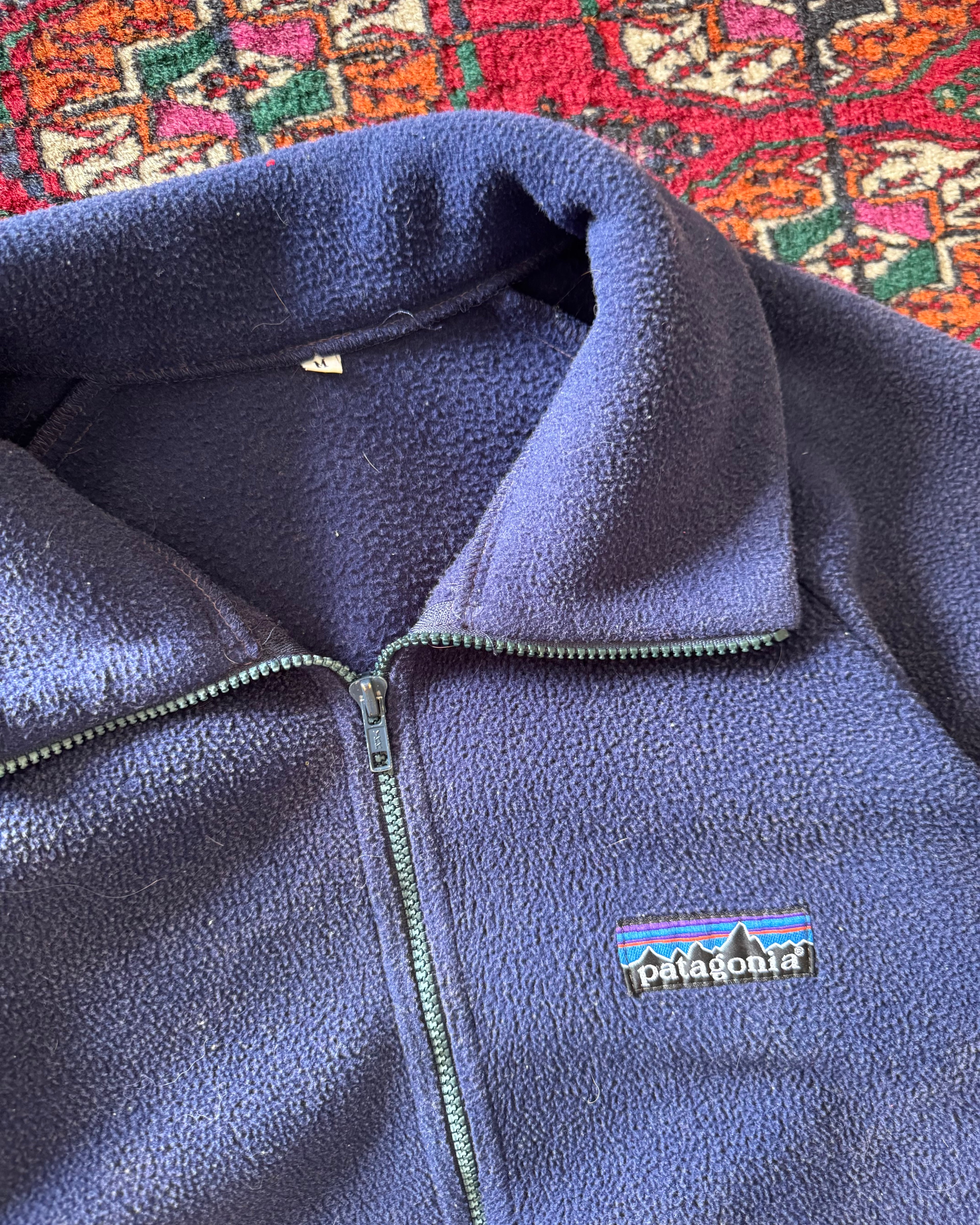 1980s Patagonia fleece zipup