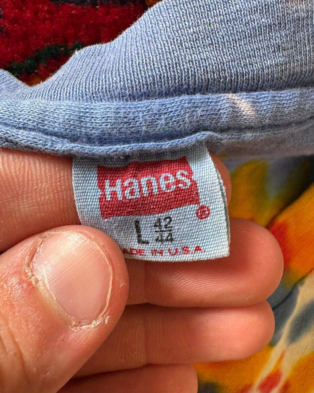 1960s Hanes tye-dye tee