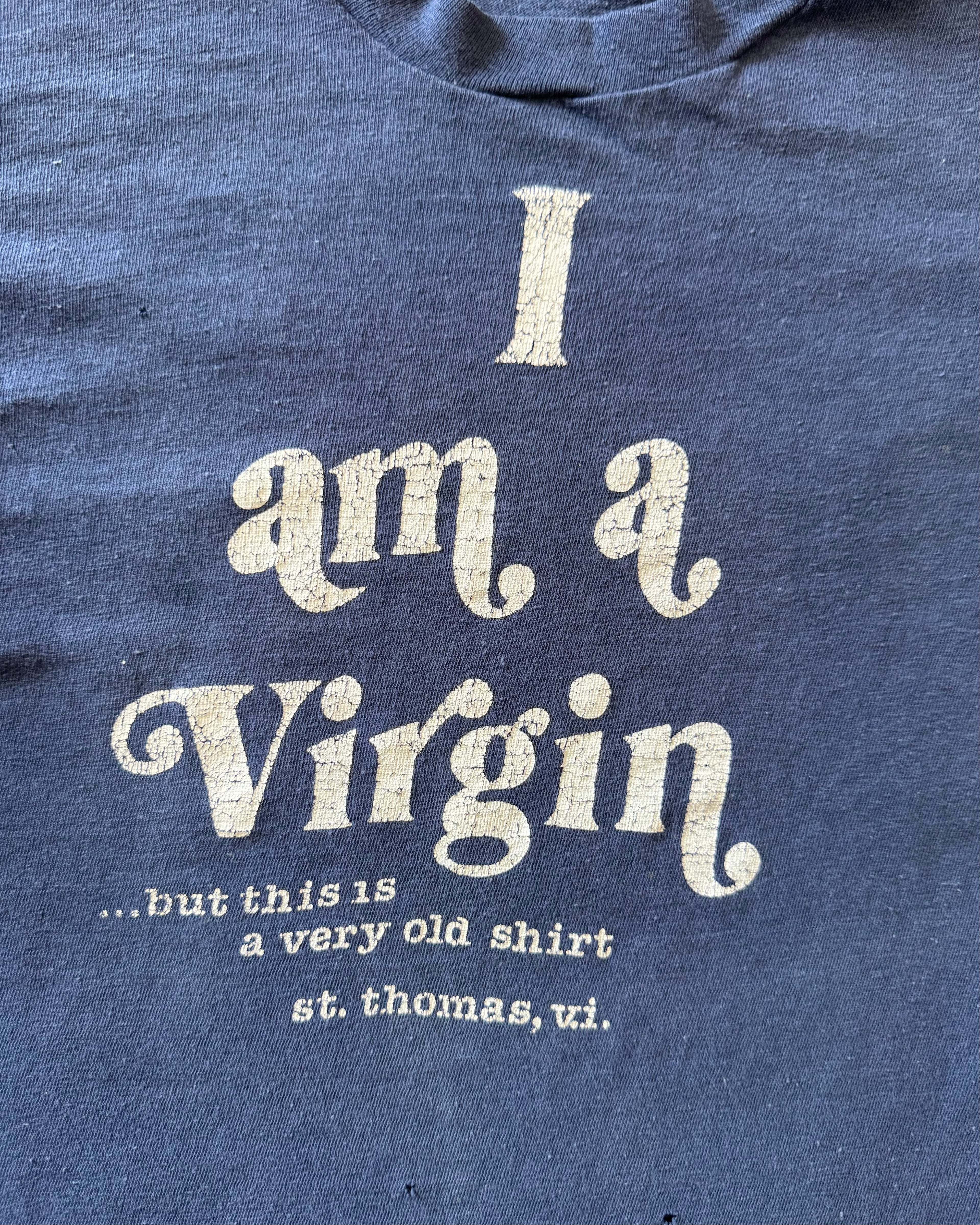 1970s virgin tee￼