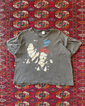 1970s faded black Adam Ant in concert T-shirt