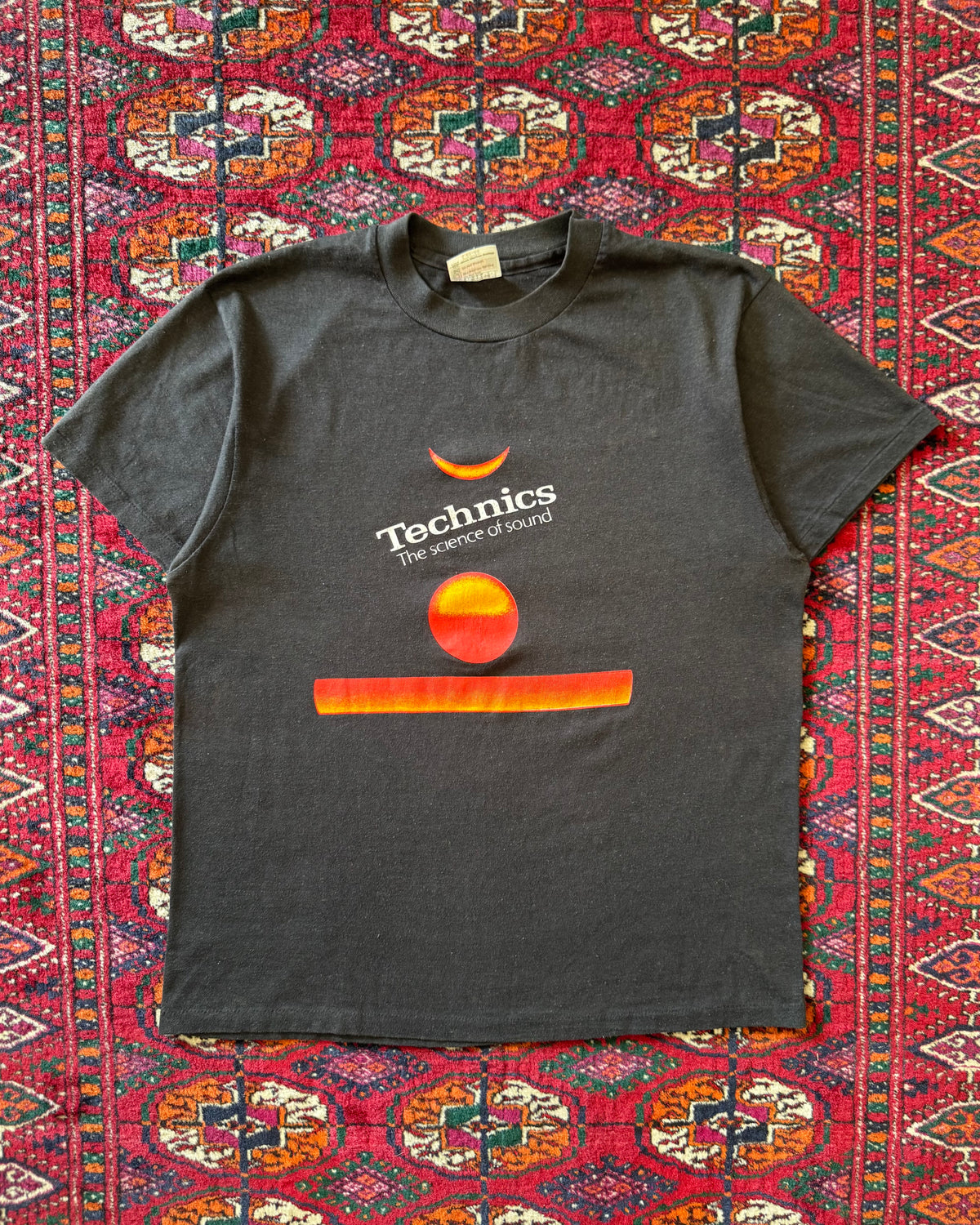 1980s Technical science of sound tee