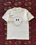 1970s white smiley tee