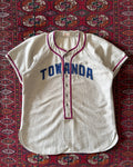 1940s Wilson sports equipment “Towanda“ baseball jersey ￼