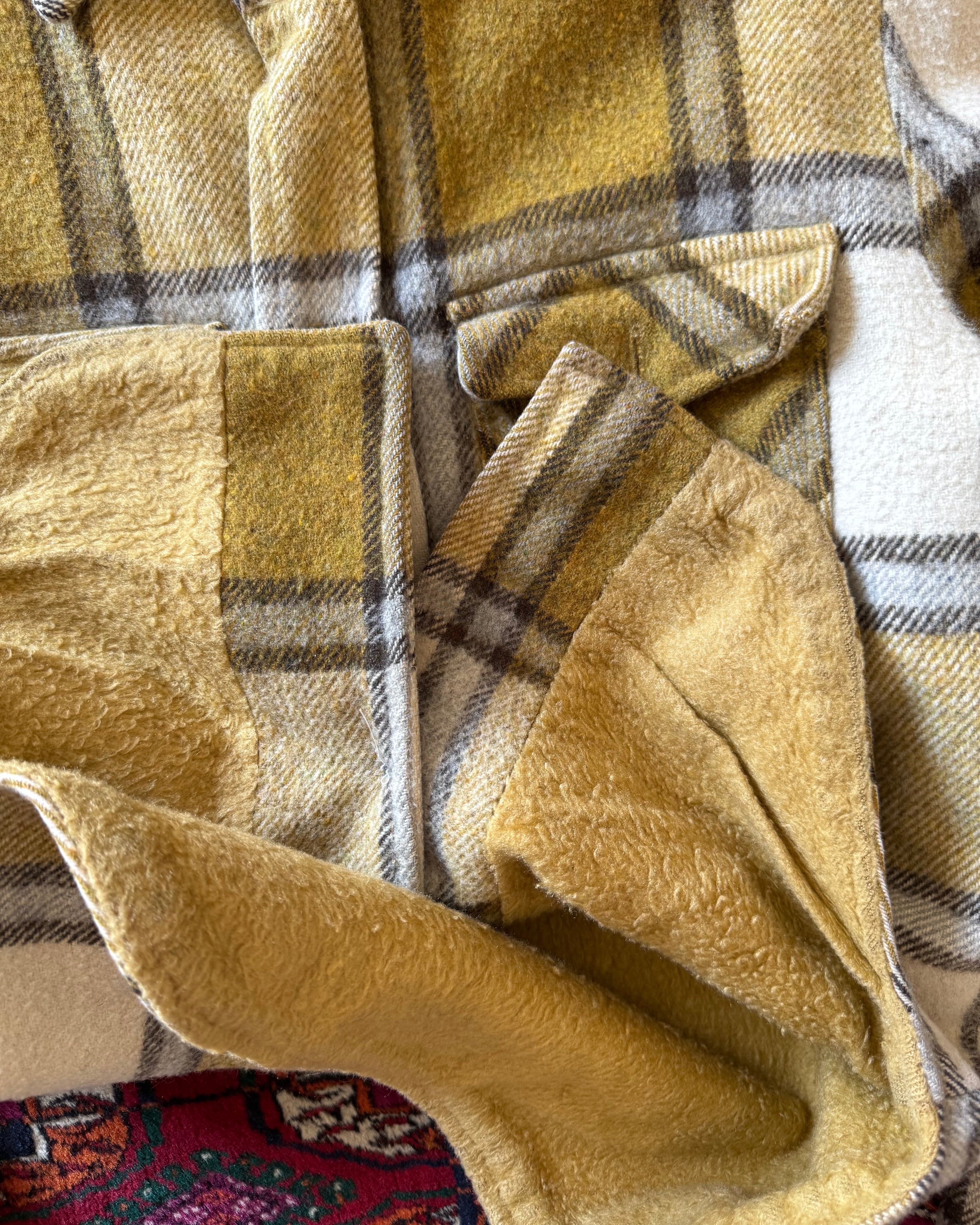 1970s Sears CPU lined flannel ￼