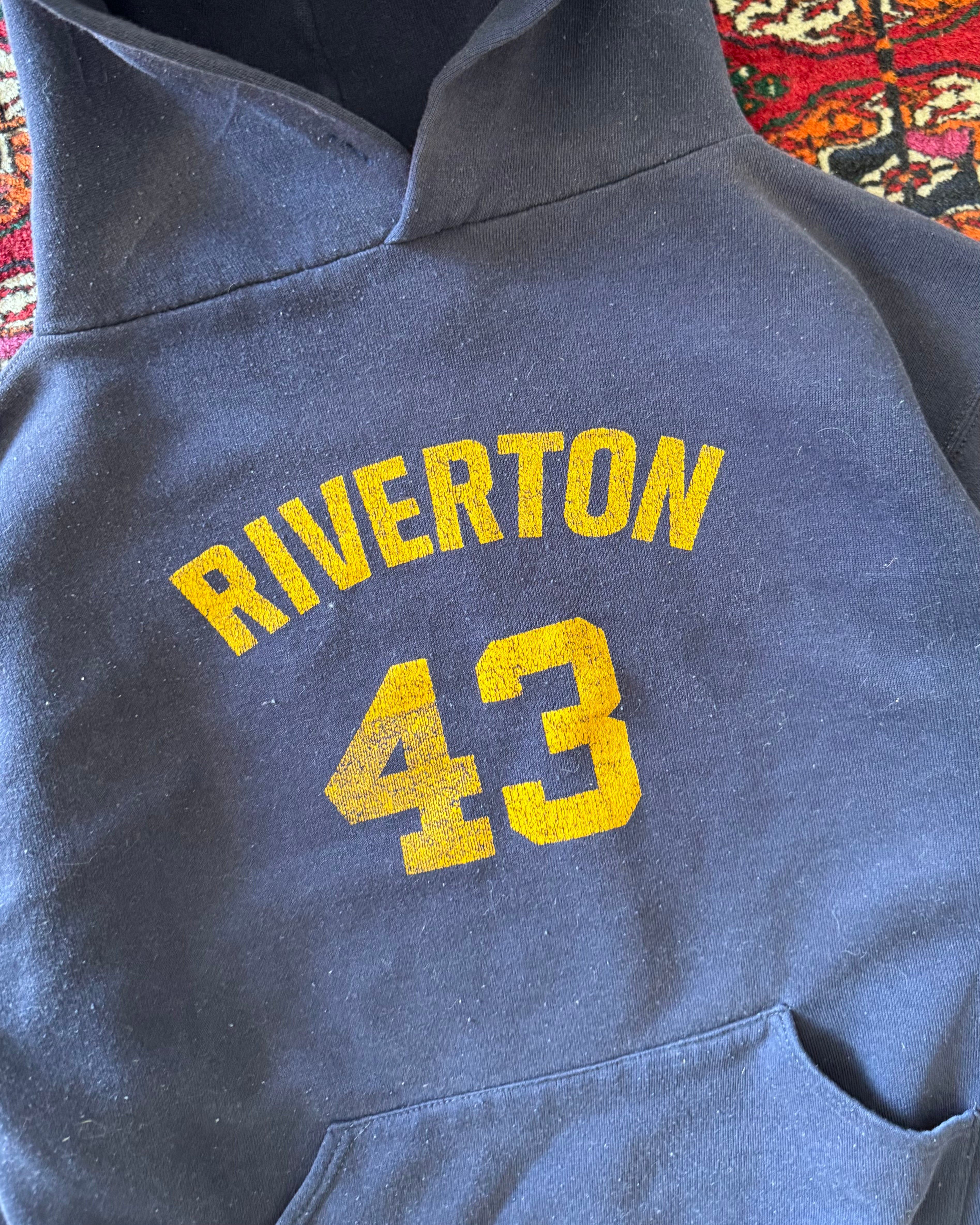 1970s Russell gold tag Riverton hoodie