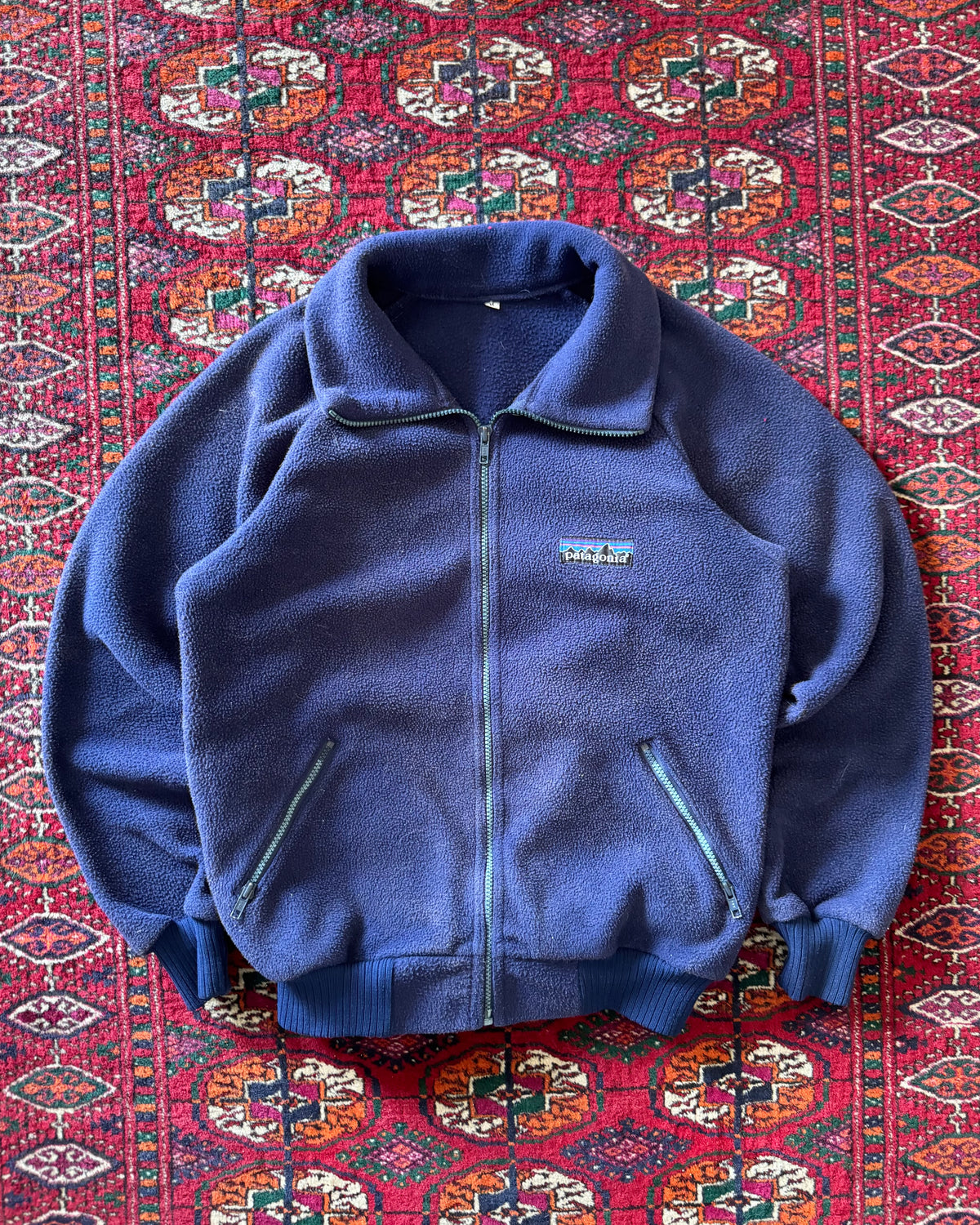 1980s Patagonia fleece zipup
