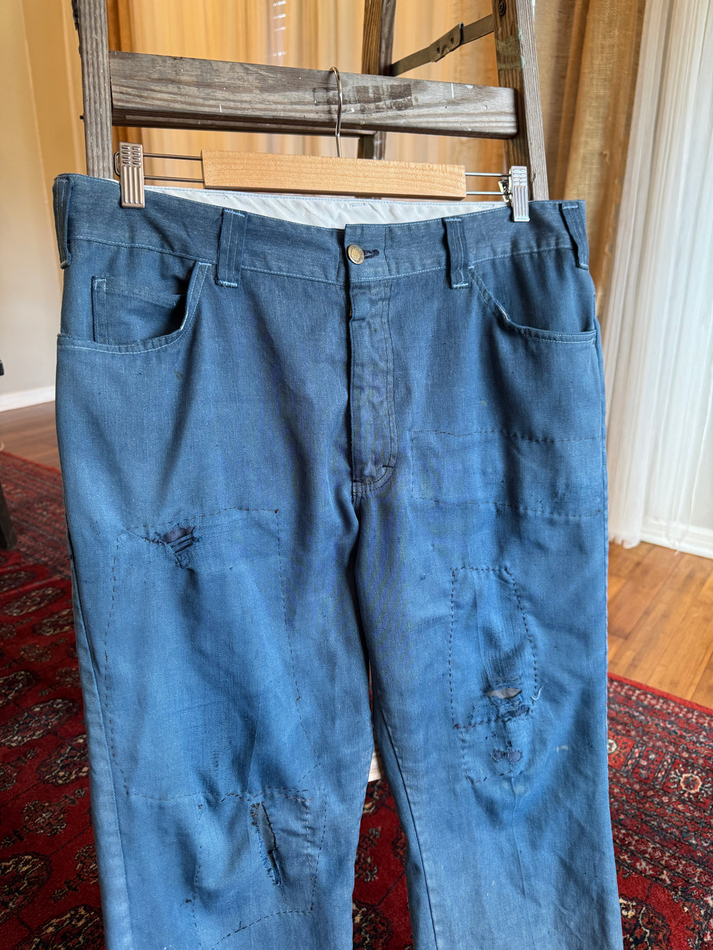 1960s big Smith farmhouse repaired work pants