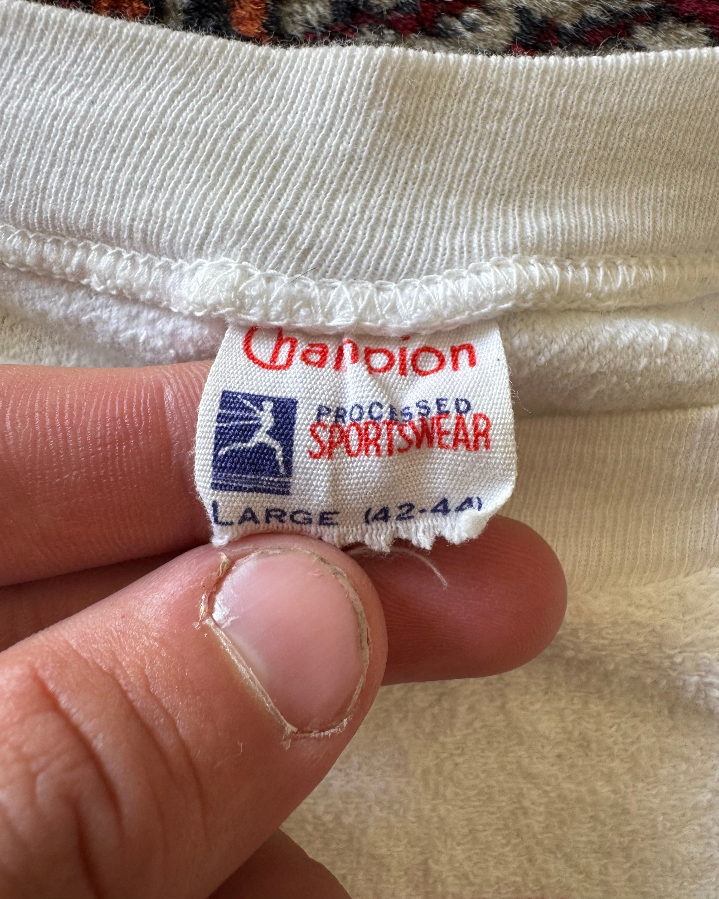 1950s Camp Brosius terry cloth champion running man