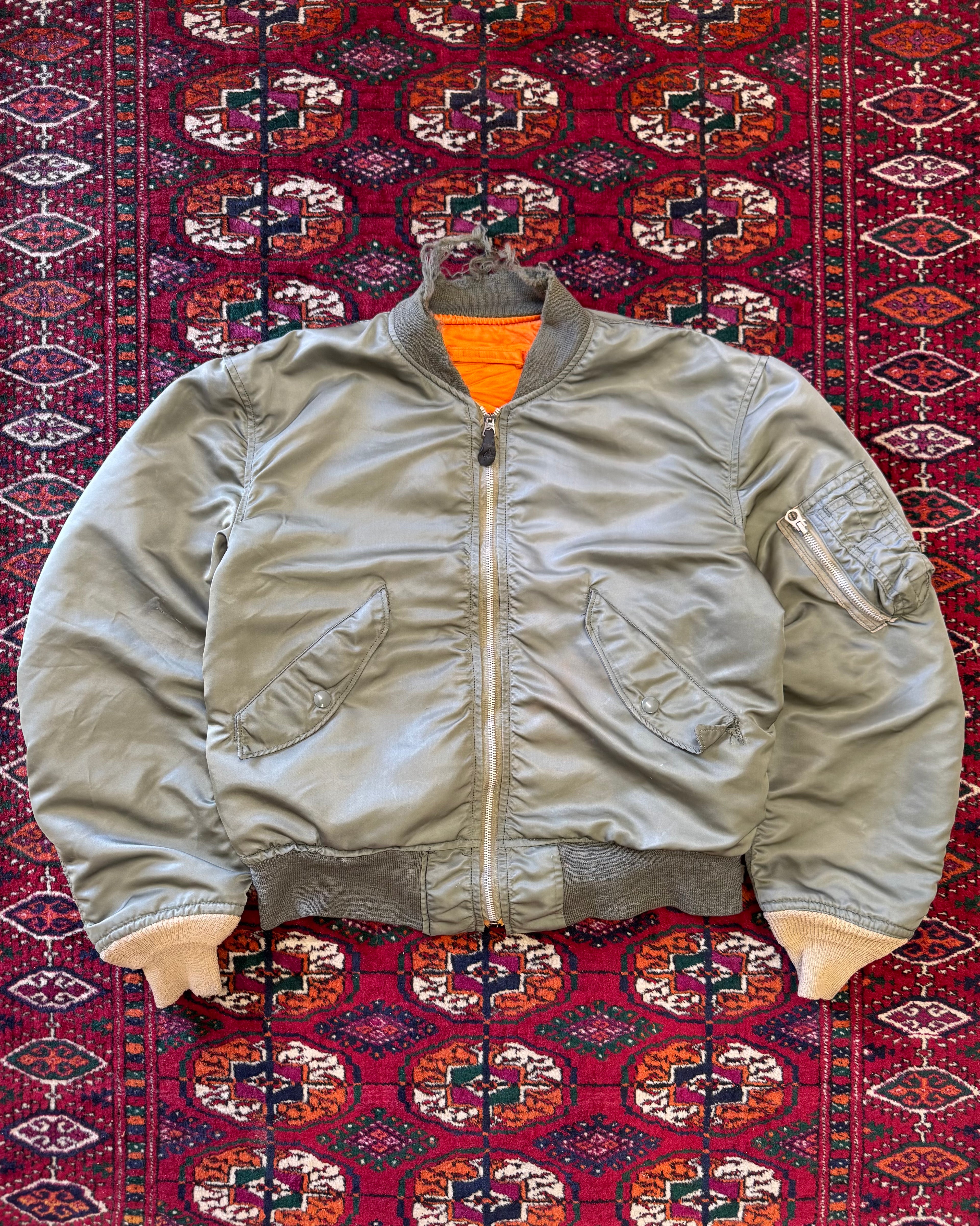 1970s MA-1 bomber jacket ￼