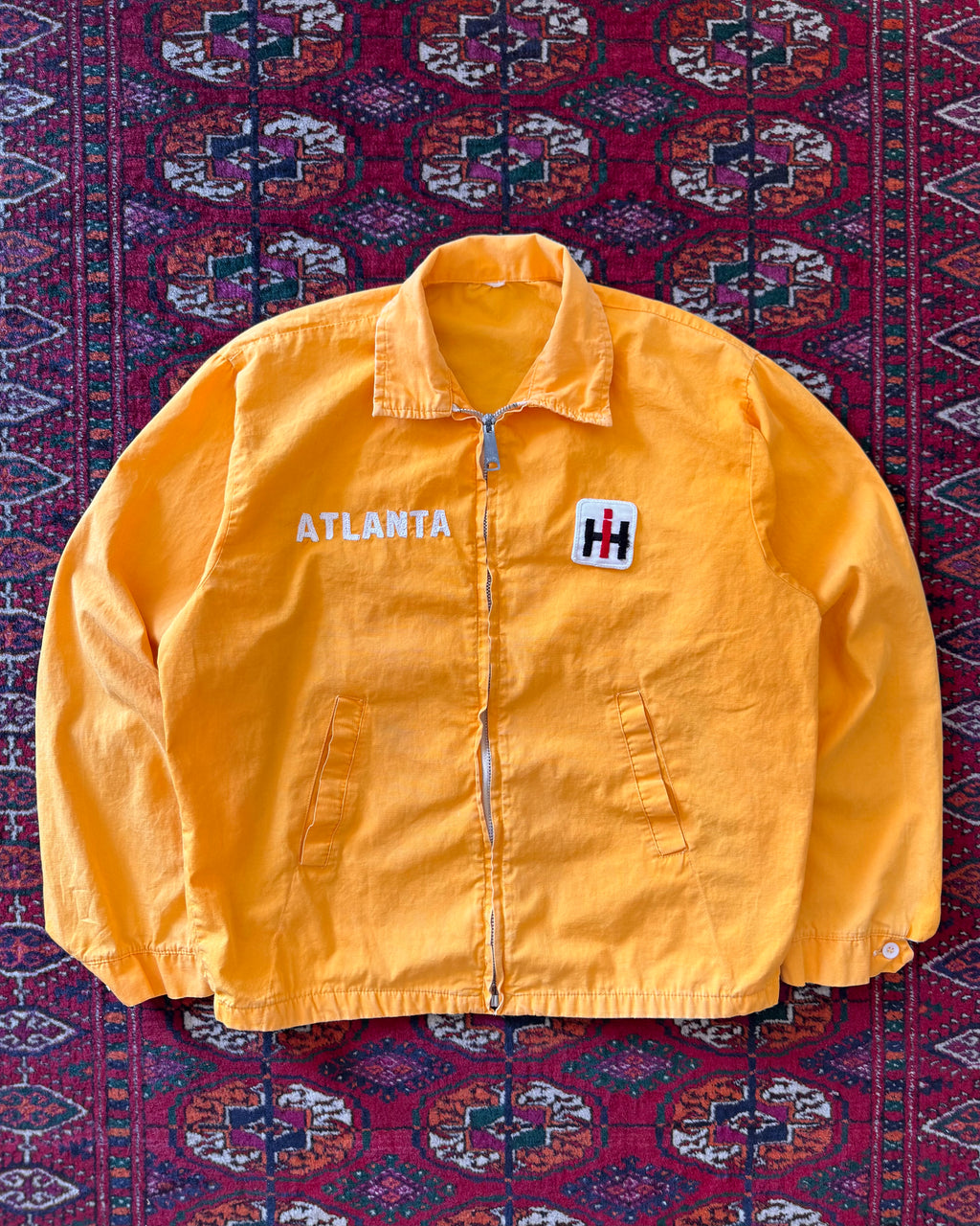 1970s Atlanta harvester work jacket ￼