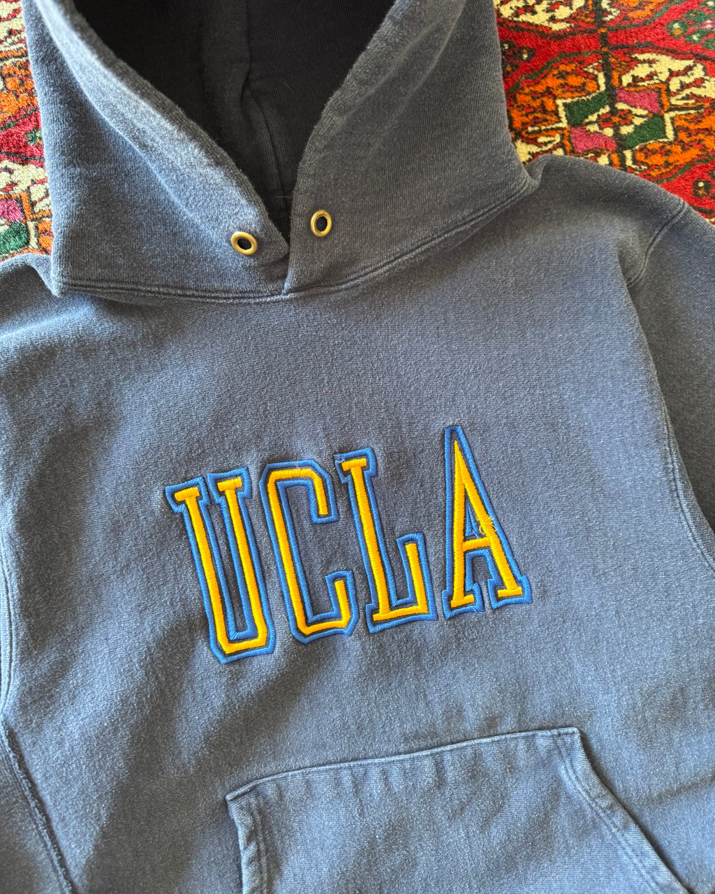 Vintage 1990s UCLA reverse weave hoodie