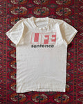 Vintage 1970s/80s life sentence T-shirt ￼