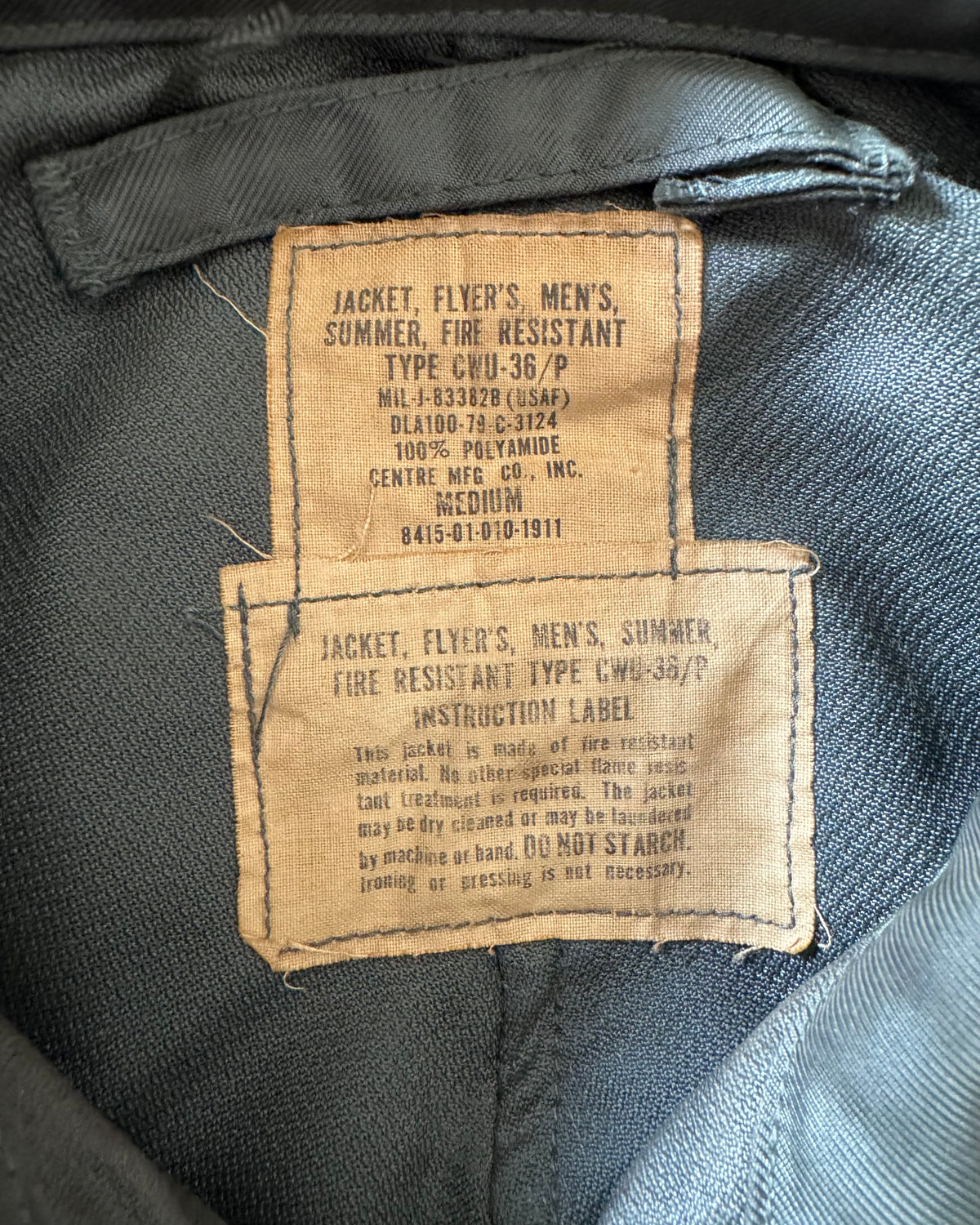 1970s CWU army jacket