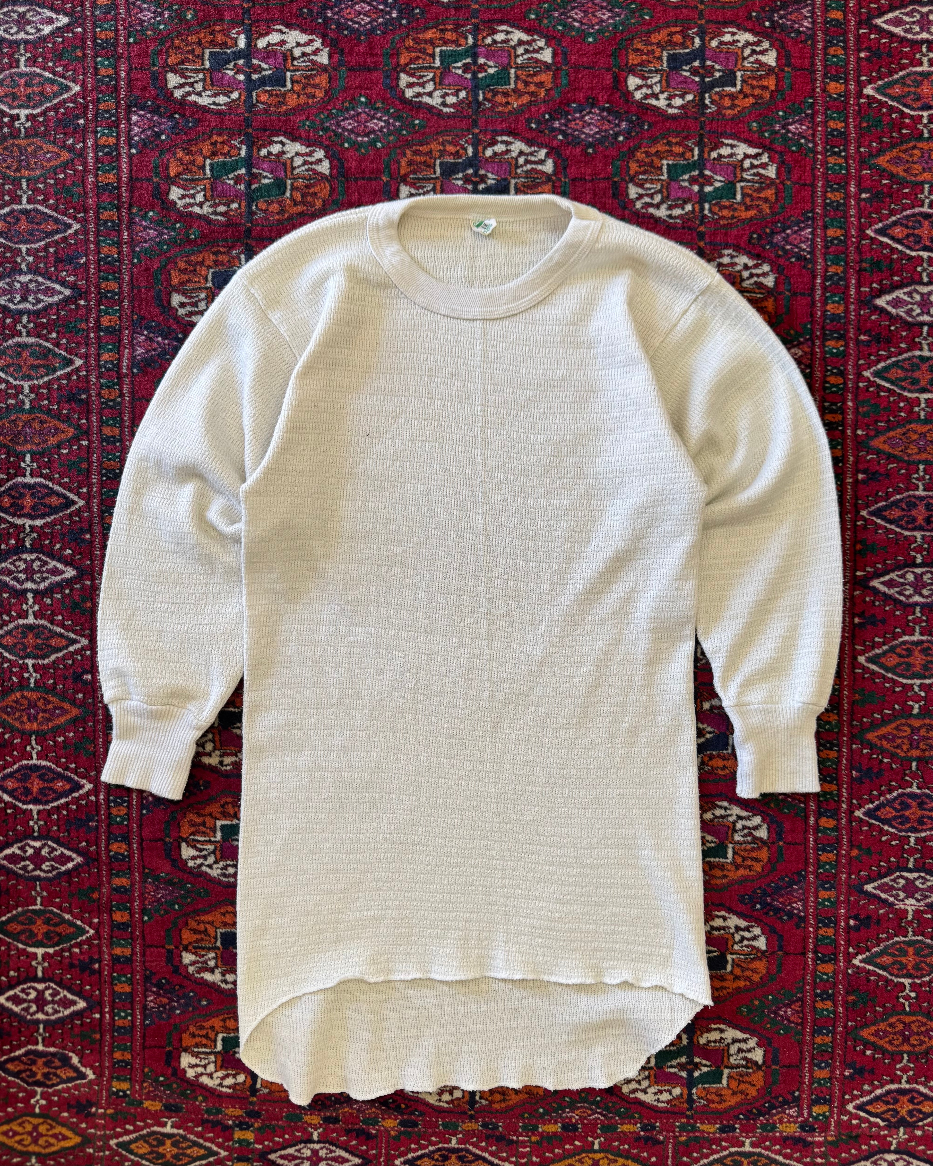 Vintage 1970s Hanes thermal undershirt￼