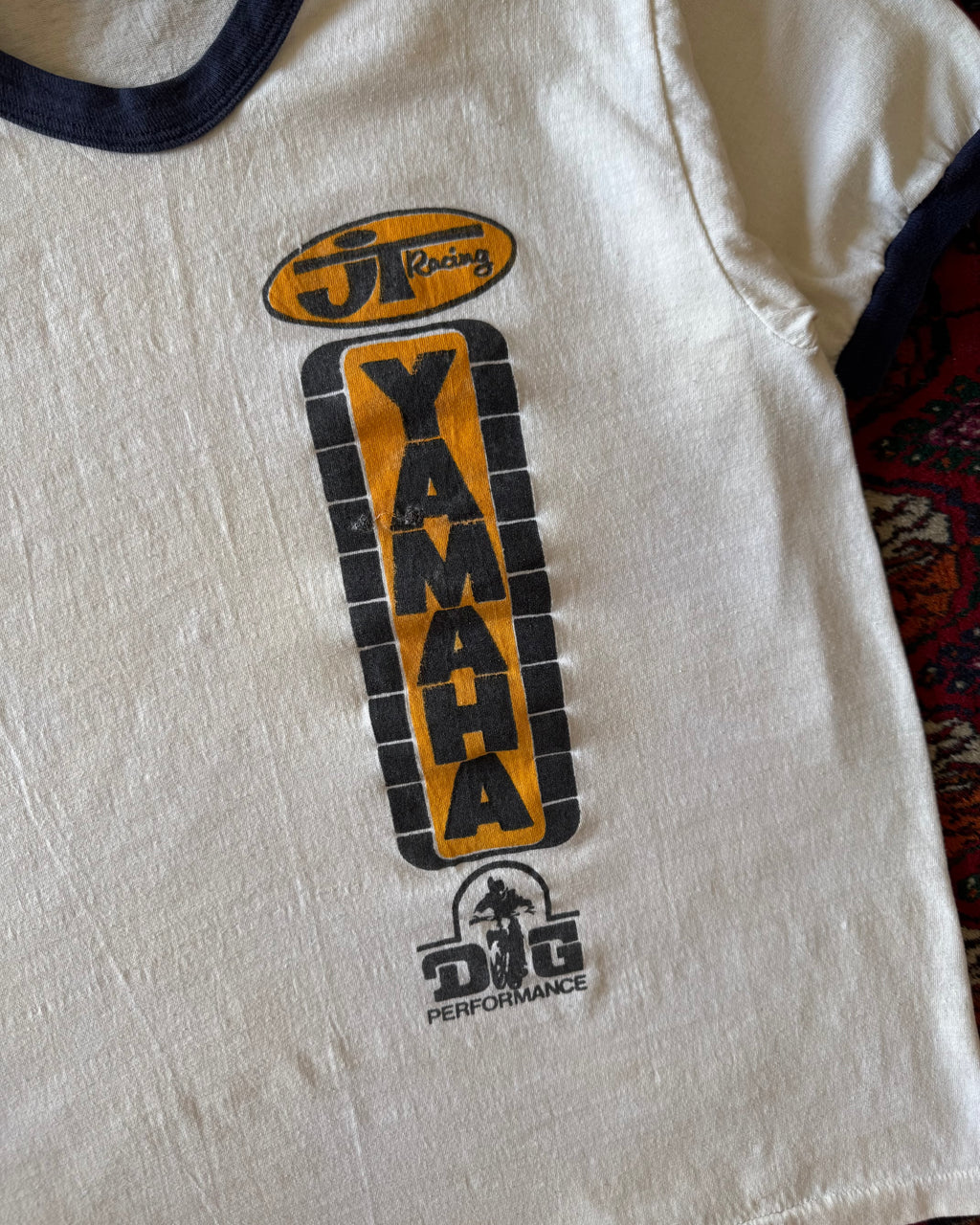 Vintage 1970s Yamaha racing ringer