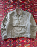 1970s green insulated work jacket