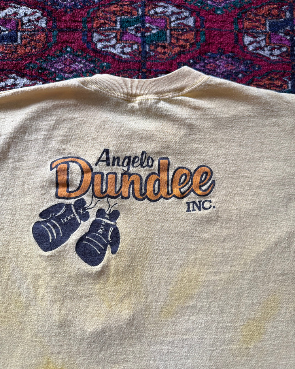 1980s Dundee boxing pocket tee